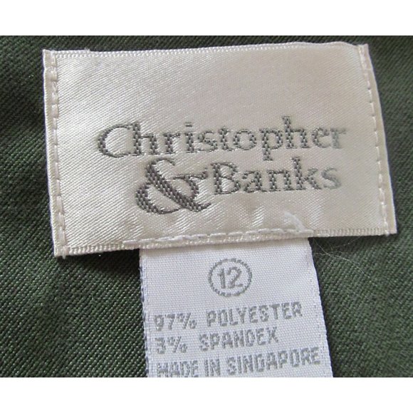 Vintage Christopher & Banks Hippie Gypsy BOHO Button Down Front Casual Dress S12 - Picture 8 of 8